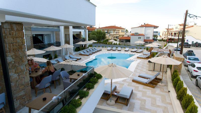 Agnes Deluxe Hotel Pefkochori Exteriér fotografie